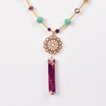 Cargar imagen en el visor de la galería, Collar Piedra Natural Natasha