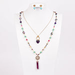 Cargar imagen en el visor de la galería, Collar Piedra Natural Natasha