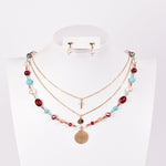 Cargar imagen en el visor de la galería, Collar Piedra Natural Adele