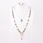 Cargar imagen en el visor de la galería, Collar Piedra Natural Pink Heart