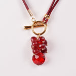Cargar imagen en el visor de la galería, Collar Corbatero Vinotinto Wine
