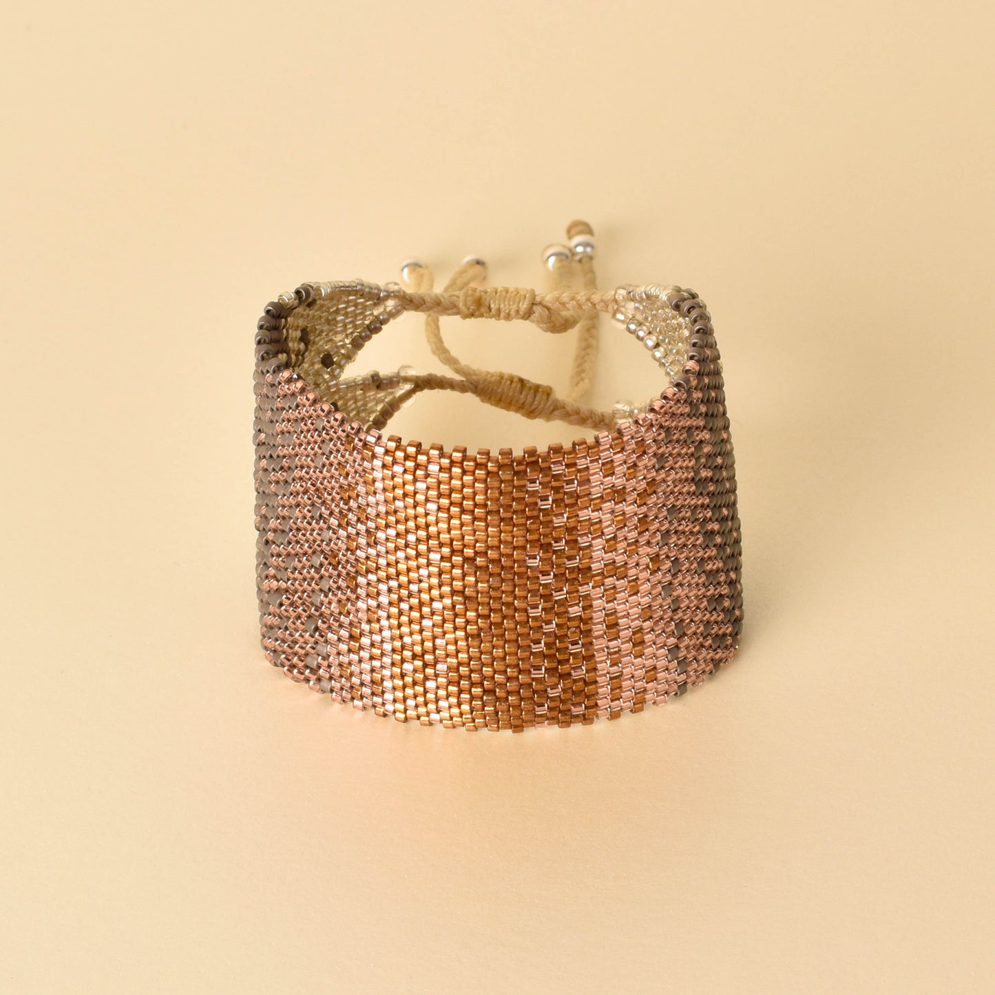 Pulsera Miyuki Ámbar - Grande