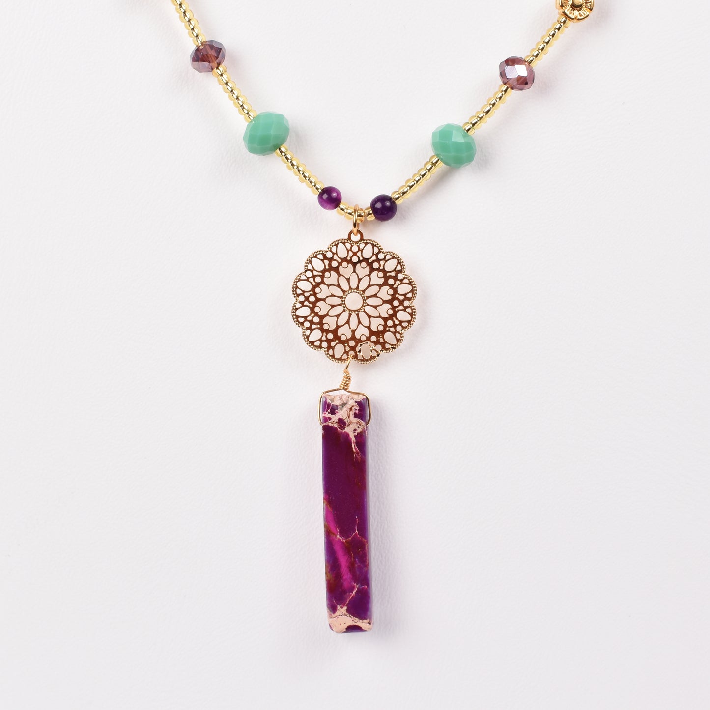 Collar Piedra Natural Natasha