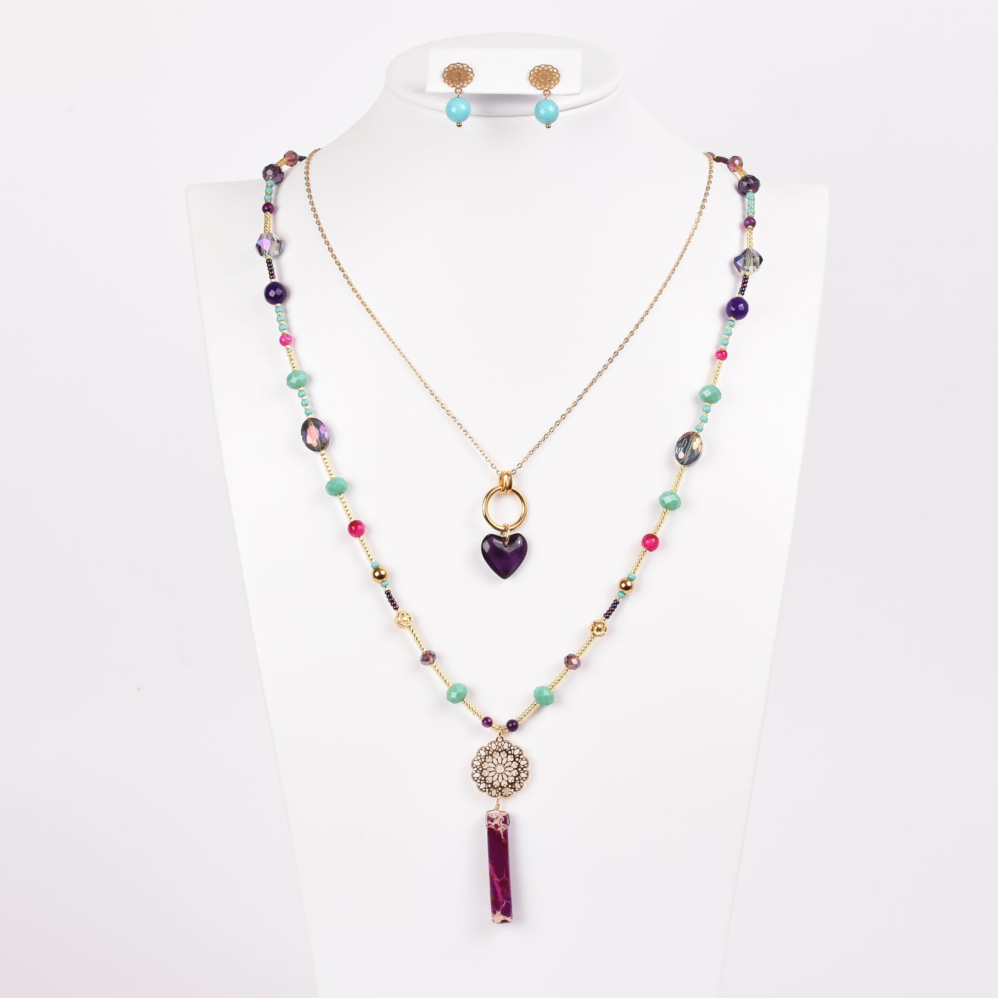 Collar Piedra Natural Natasha