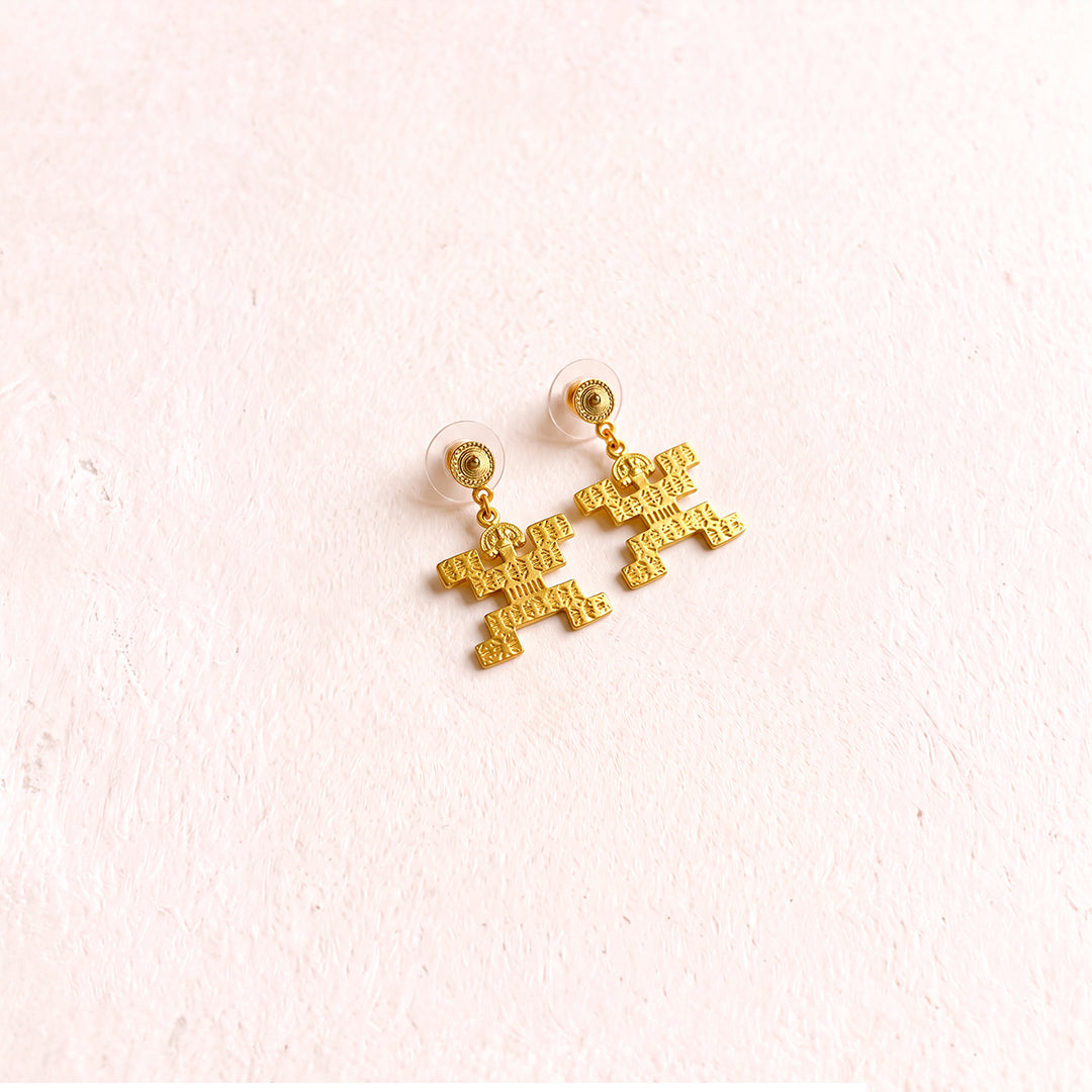 Aretes Topos Altos Pectoral Tolima
