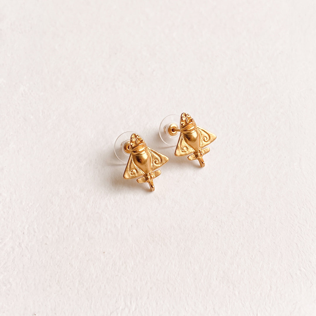 Aretes Topos Pez Sagrado