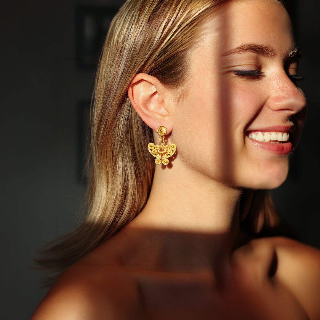 Aretes Topos Altos Mariposa