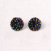 Aretes Topo Artesanal Tornasol Grande