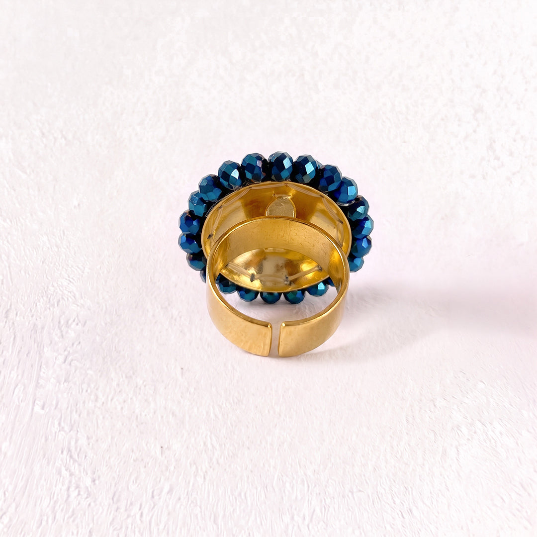 Anillo Artesanal Azul