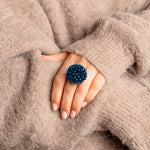 Cargar imagen en el visor de la galería, Anillo Artesanal Azul
