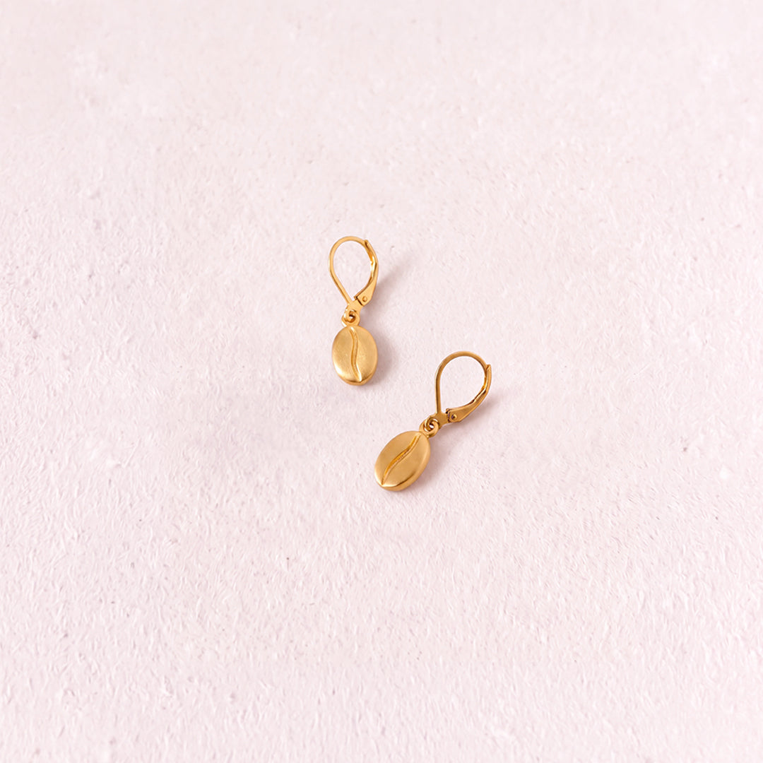 Aretes Gancho Café