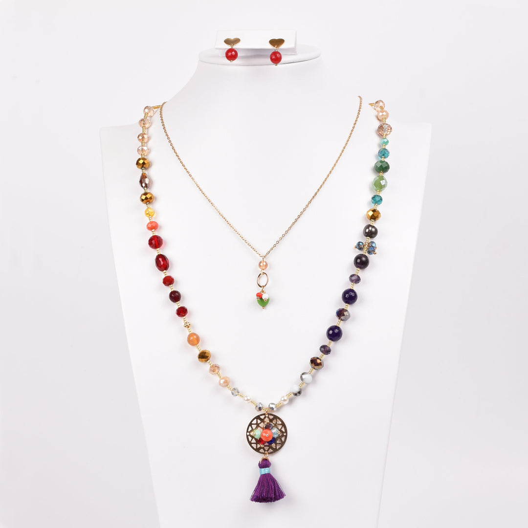 Collar Piedra Natural Venus