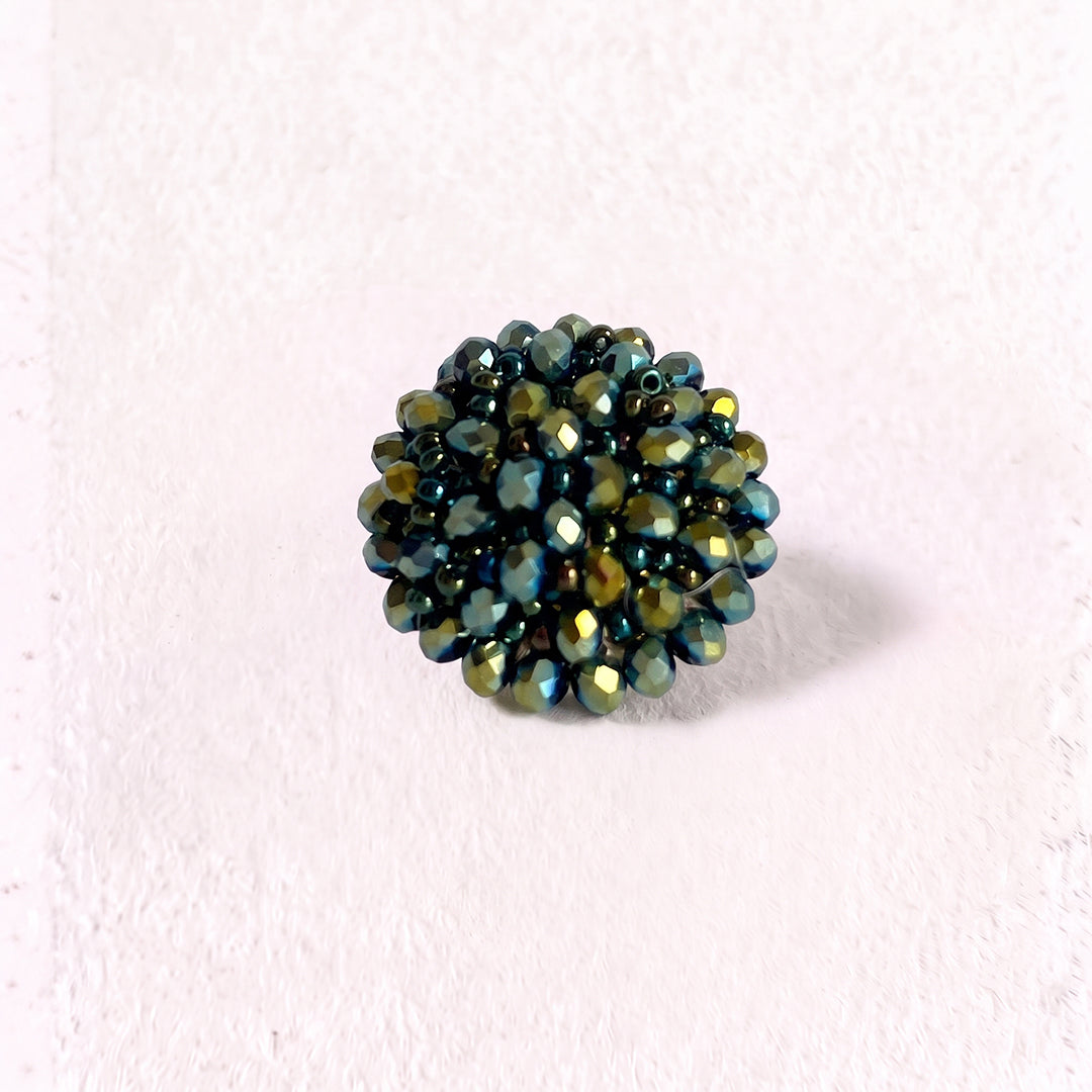 Anillo Artesanal Iridisciente