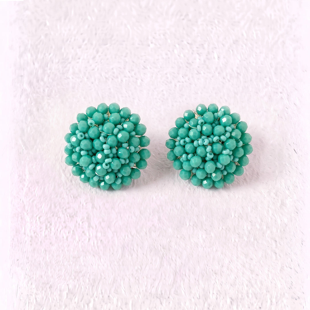 Aretes Topo Artesanal Tornasol Grande