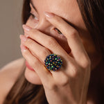 Cargar imagen en el visor de la galería, Anillo Artesanal Tornasol