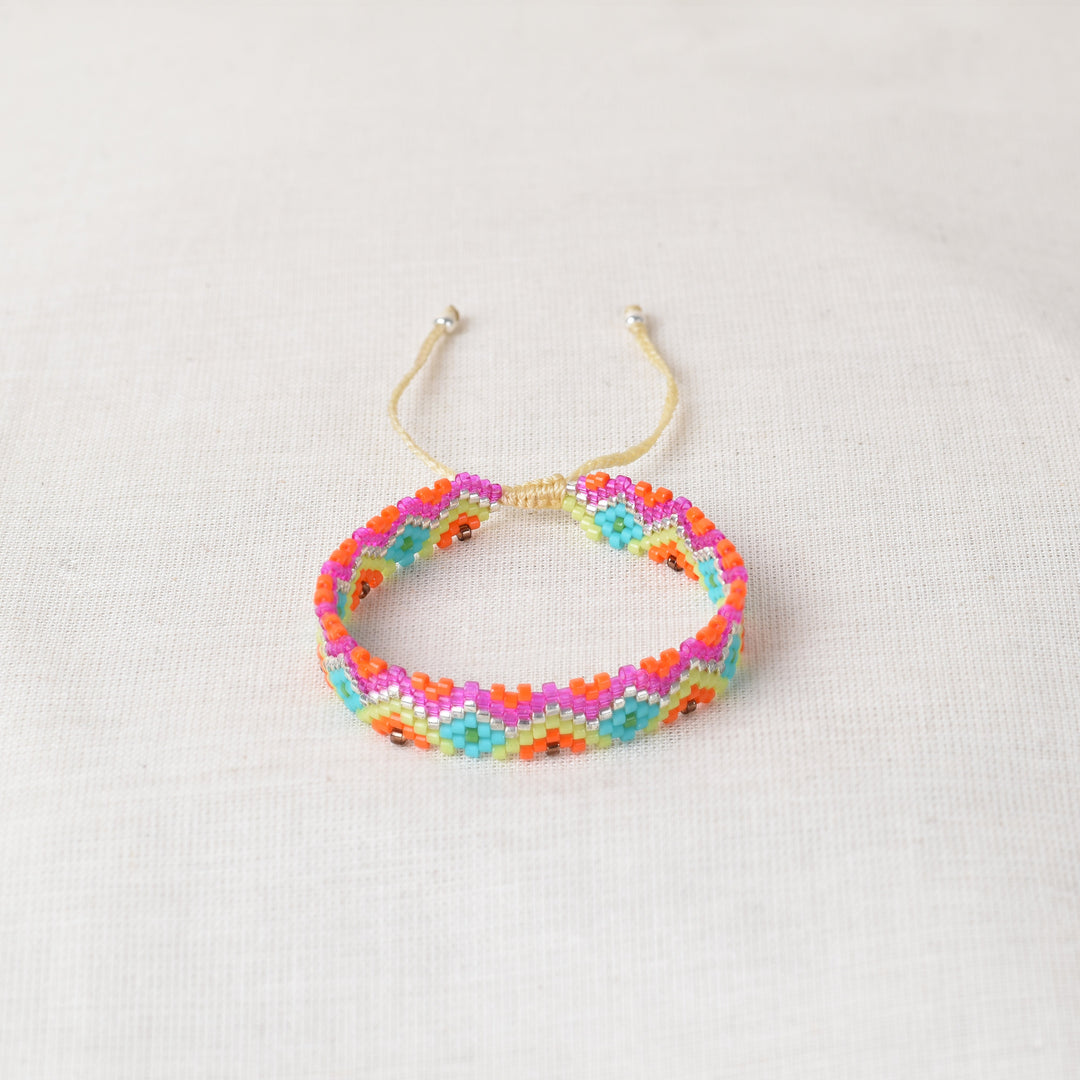 Pulsera ZigZag Tropical Miyuki