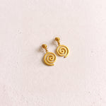Cargar imagen en el visor de la galería, Aretes Topo Altos Espiral Quimbaya
