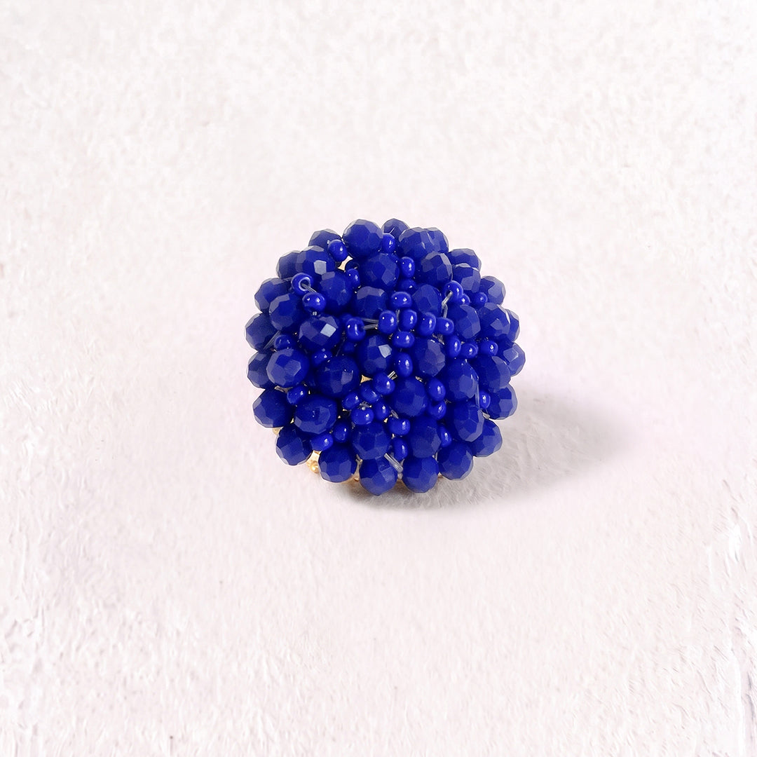 Anillo Artesanal Azul Marino