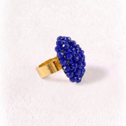 Anillo Artesanal Azul Marino