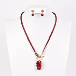 Cargar imagen en el visor de la galería, Collar Corbatero Vinotinto Wine
