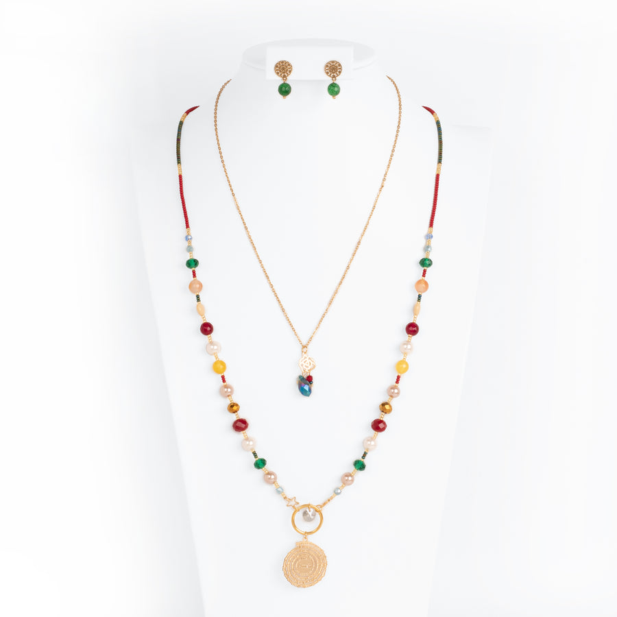 Collar Piedra Natural Amorette