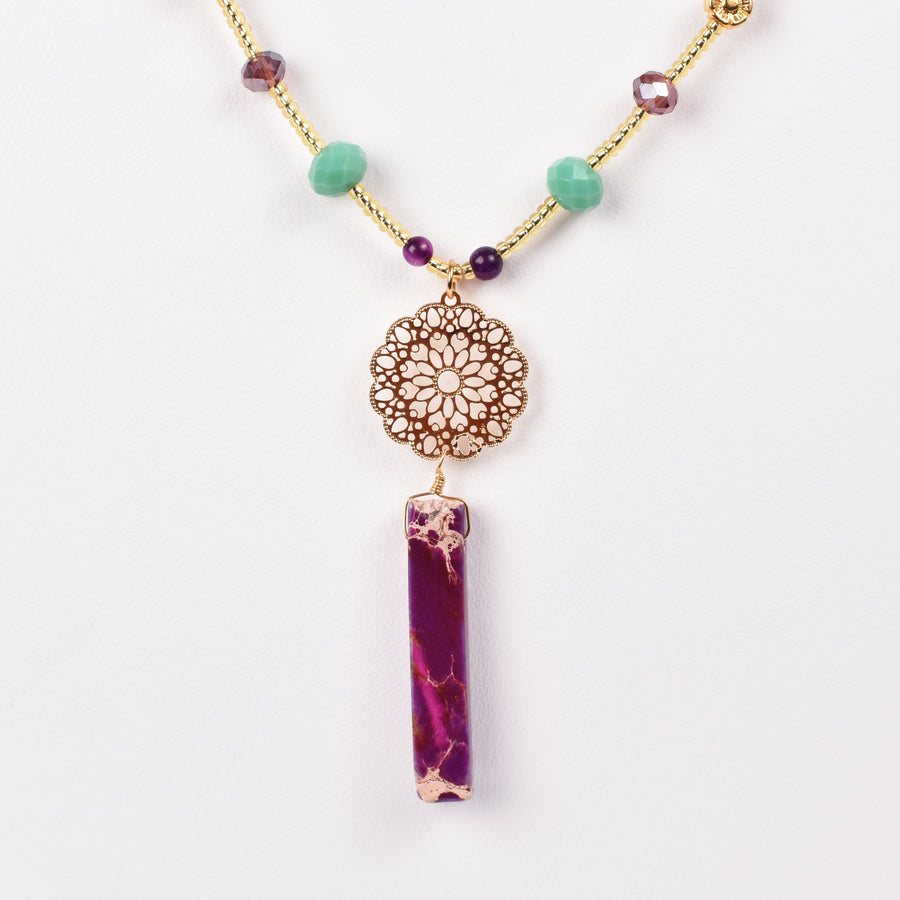 Collar Piedra Natural Natasha