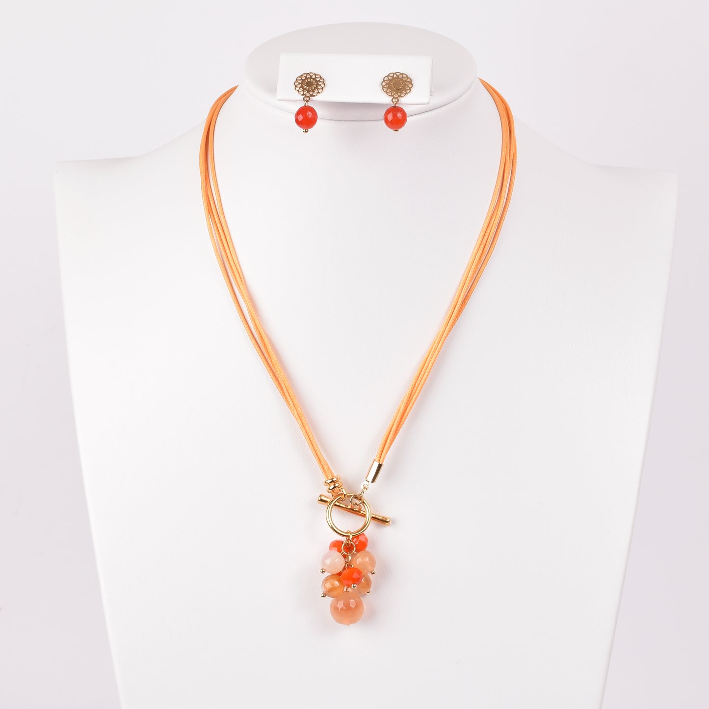 Collar Corbatero Naranja