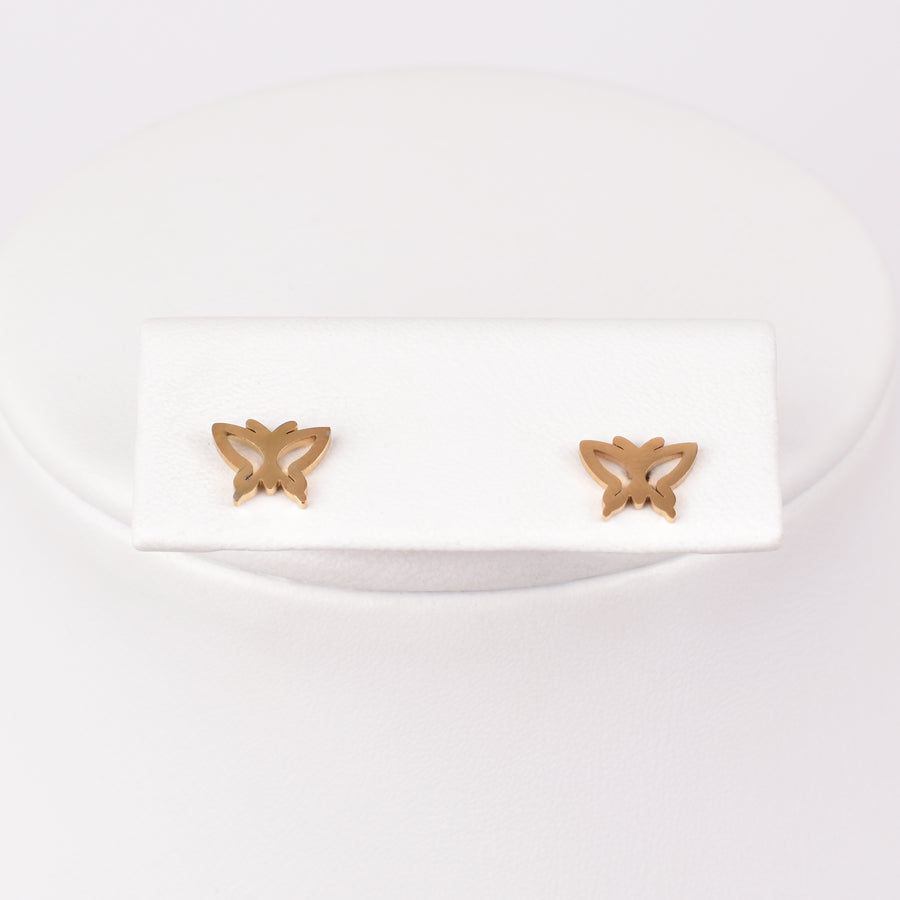 Collar Acero Butterfly