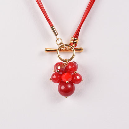 Collar Corbatero Rojo Corazon