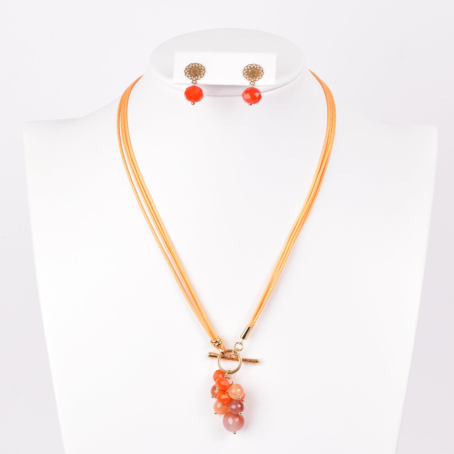 Collar Corbatero Naranja Light