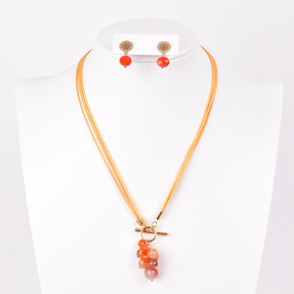 Collar Corbatero Naranja Light